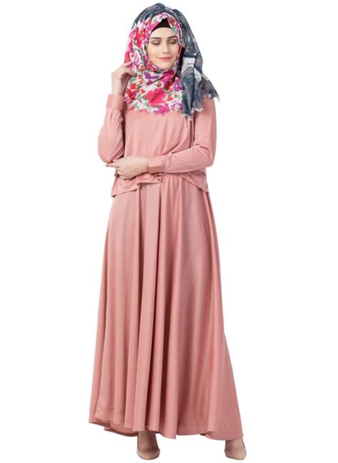 Designer Cape Rose Gold Abaya | Modest Abaya | Islamic Shop