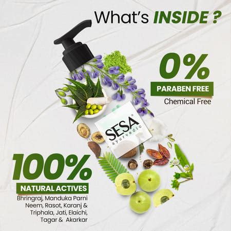 Buy SESA AYURVEDIC MEDICINAL SHAMPOO CONTROLS HAIRFALL WITH HERBS FOR ...