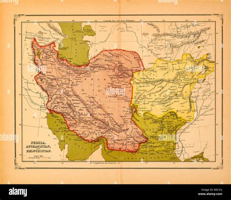 Historical Map Of Afghanistan