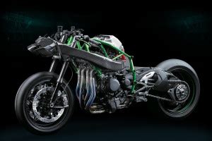 Kawasaki Ninja H2R Super Bike Matte Finish Poster Paper Print ...