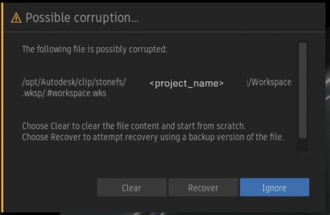 Image result for Project File On Corruption