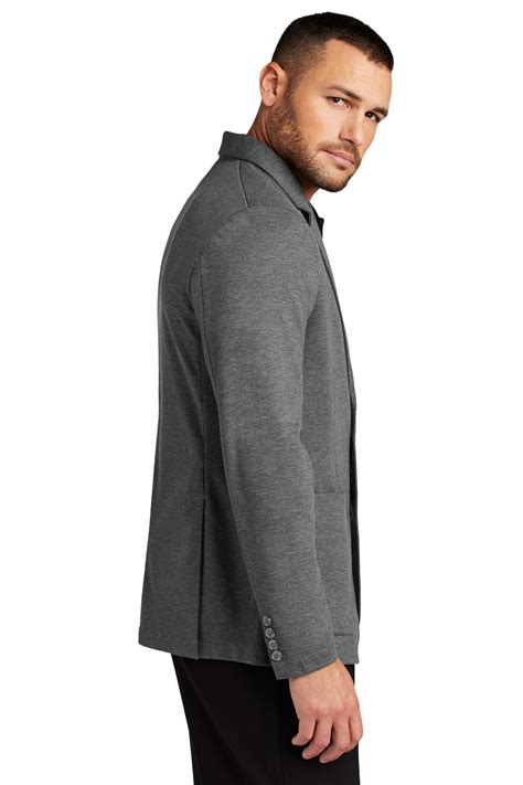 Mercer+Mettle Embroidered Men's Relaxed Knit Blazer - Queensboro