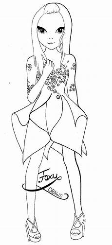 topmodel ausmalbilder foxy topmodel malen februar 2016 topmodel ausmalbilder foxy topmodel malen februar 2016