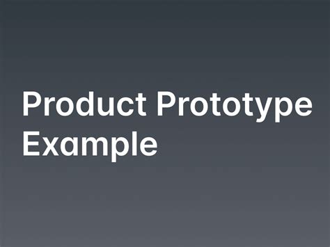 Prototype Example 的图像结果