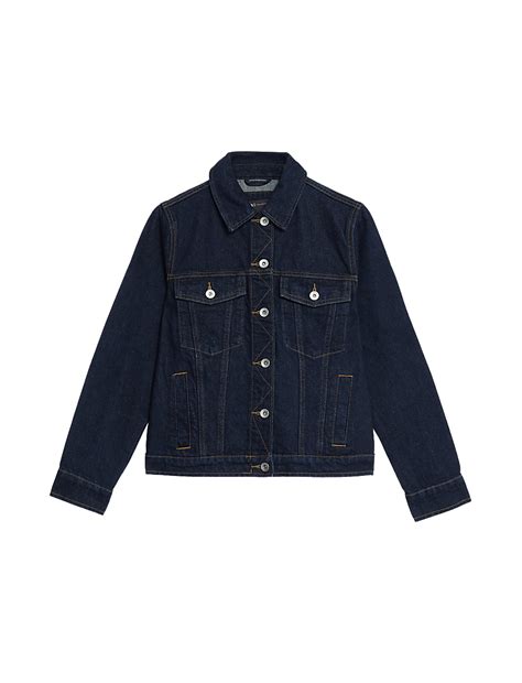 Buy Pure Cotton Denim Jacket at Marks & Spencer