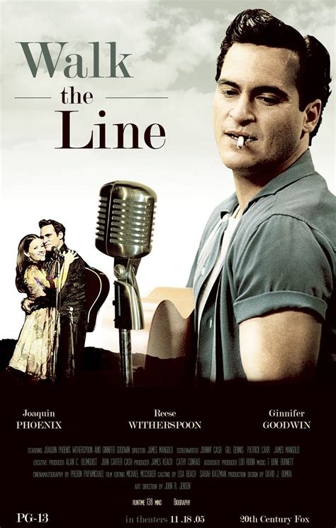Walk the line - Joaquin Phoenix, Reese Witherspoon | Walk the line ...