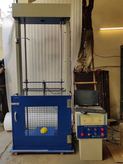 Safety Helmet Testing Equipment - Drop Weight Impact Tester ...