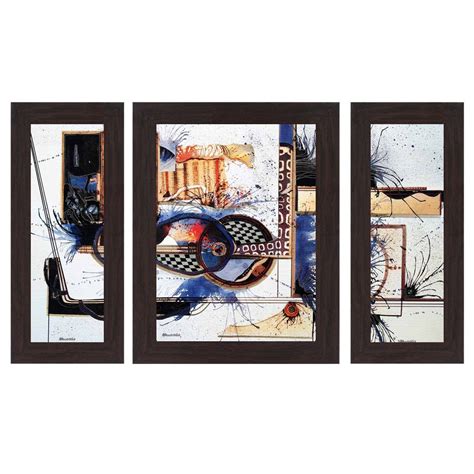 Wens 'Formations' Wall Art (MDF, 30 cm x 34 cm x 1.5 cm, WSP-4266 ...