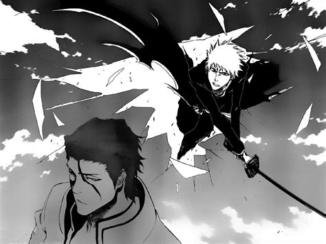 Download Sōsuke Aizen Ichigo Kurosaki Anime Bleach Wallpaper