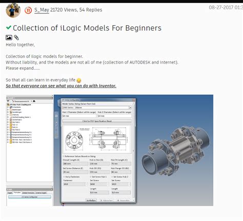 Image result for Autodesk Inventor iLogic Tutorial