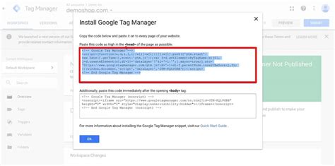Image result for Google Tag Manager Embed Code