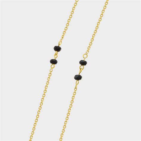 Diamond Pave Mangalsutra | 925 Sterling Silver Mangalsutra | AJJ