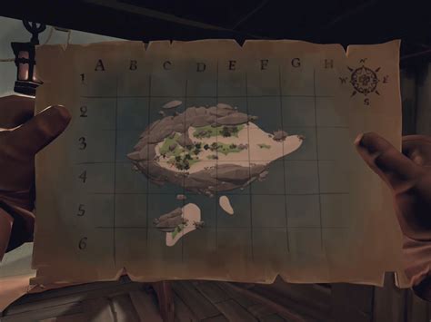 Sea of thieves map