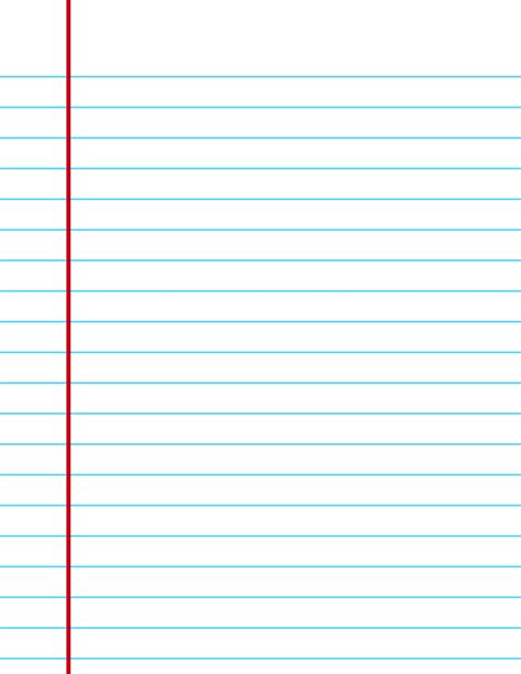 Lined Paper Template / Digital Notebook Paper / Digital Lined Paper ...