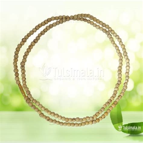 2 Round Tulsi Kanthi Mala 3mm Beads Size Round Shape - Tulsi Mala