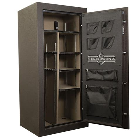 Surelock Security Co Cadet 18-Gun Fireproof Electronic/Keypad Gun Safe ...