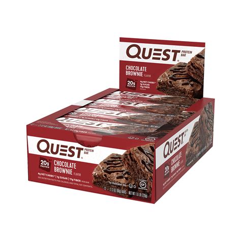 Chocolate Brownie Quest Bar Review at Eddie Randolph blog