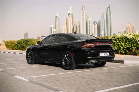 Rent Dodge Charger Black in Dubai - Sportscars - Octane.Rent