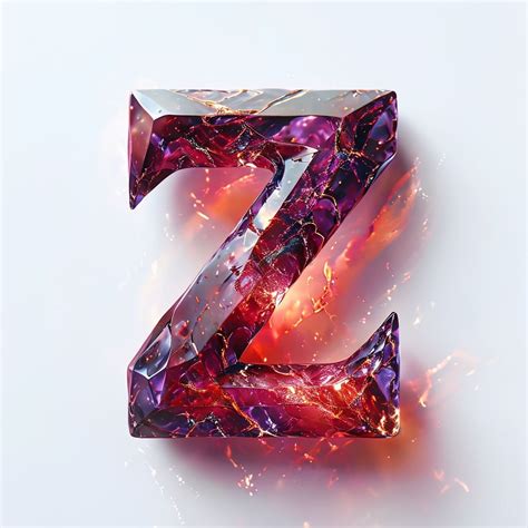 Intricate Fantasy Letter Z with Floral and Waterfall Design Monogram - Playground