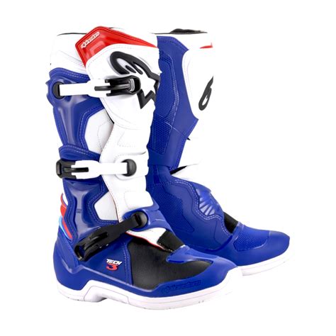Botas Alpinestars Tech 3 Blue/Red – nzmotos