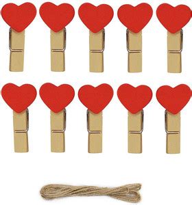 Flipkart.com | TickRight Cute Mini Red Heart Small Wooden Red Heart