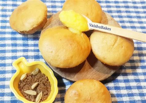 Jaggery Cardamom Buns Recipe by Vaishali Suhas - Cookpad