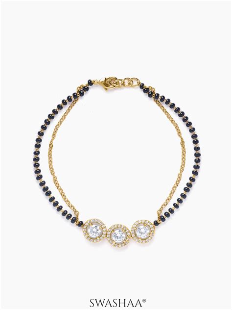 Buy Pihu Mangalsutra Bracelet - Women's Mangalsutra Bracelets - Online ...