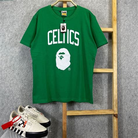 Jual KAOS BAJU TEE T-SHIRT BAPE x CELTICS PREMIUM AUTHENTIC FULL TAG ...