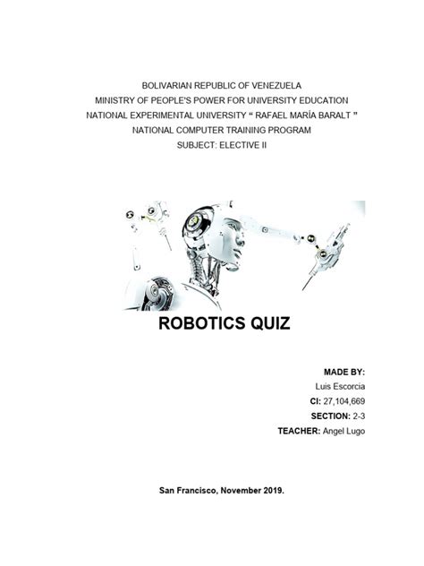 Image result for Quiz On Robotics Python