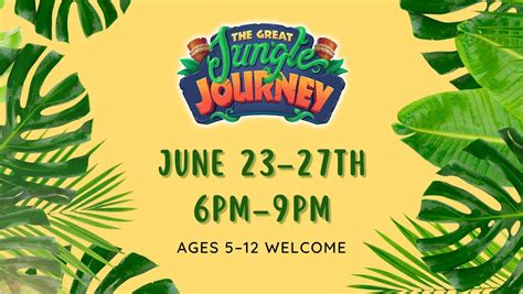 VBS 2025 - The Great Jungle Journey, 9001 State Route 43, Streetsboro ...