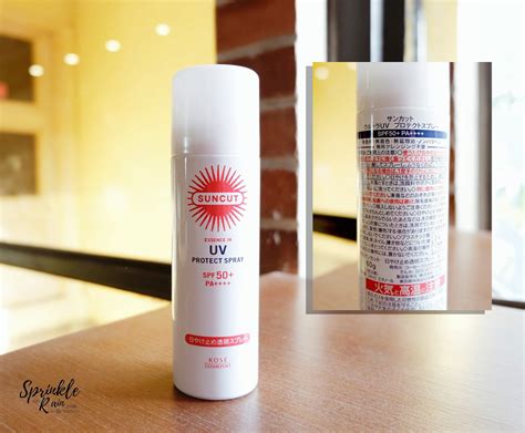[REVIEW] KOSE Cosmeport Suncut UV Protect Spray & Suncut Perfect UV ...