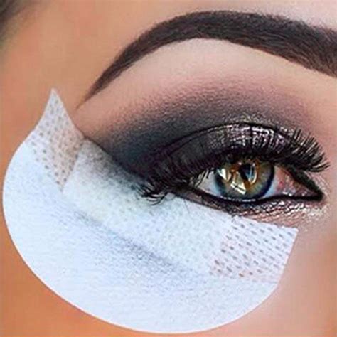 Buy Metreno® Eyeshadow Shields Under Eye Patches Disposable Eyelash ...
