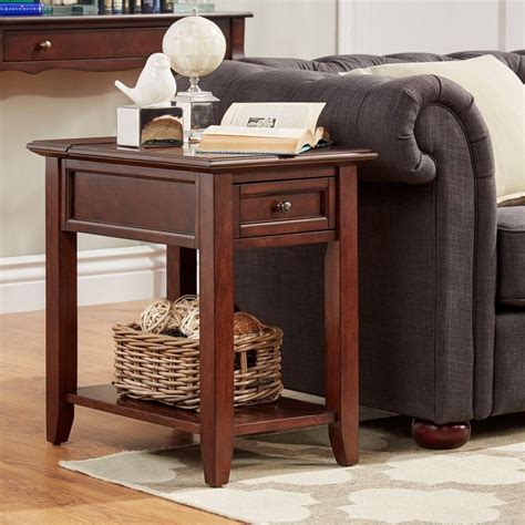 narrow living room side tables