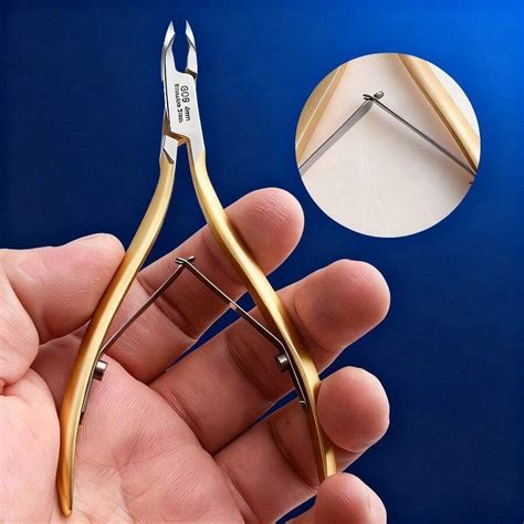 Stainless Steel Precision Cuticle Nipper - Dead Light Beige Removal ...