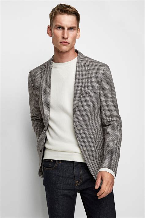 TEXTURED BLAZER - View All-BLAZERS-MAN | ZARA United Kingdom | Mens ...