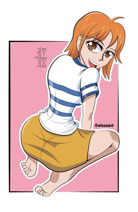 Nami Ass by ETCoX on DeviantArt