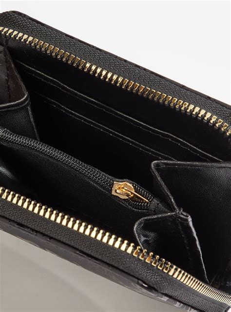Buy Textured Zip-Around Wallet Online at just Rs. 399.0 - 1000015221442 ...