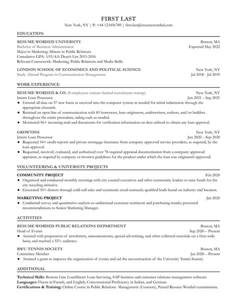 Mortgage Loan Processor Resume Examples for 2025 | Resume Worded