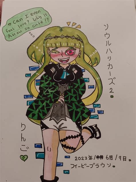 My second fanart of Ringo ~ soul hackers 2 💚 : r/soulhackers