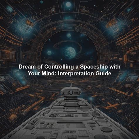 Dream of Controlling a Spaceship with Your Mind: Interpretation Guide