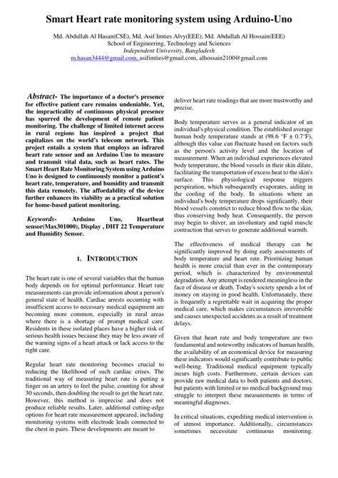 Image result for Heart Monitoring System Using Arduino
