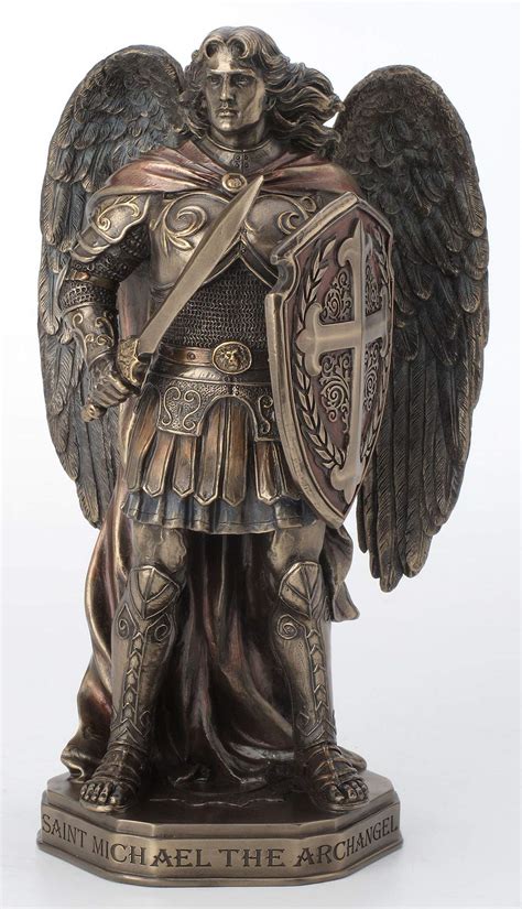 Veronese Design 11 Inch Archangel Saint Michael Sword And Shield ...