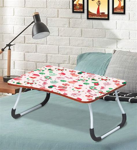 SAVYA HOME White Unicorn Lap Desk, Study Table for Students, Laptop ...