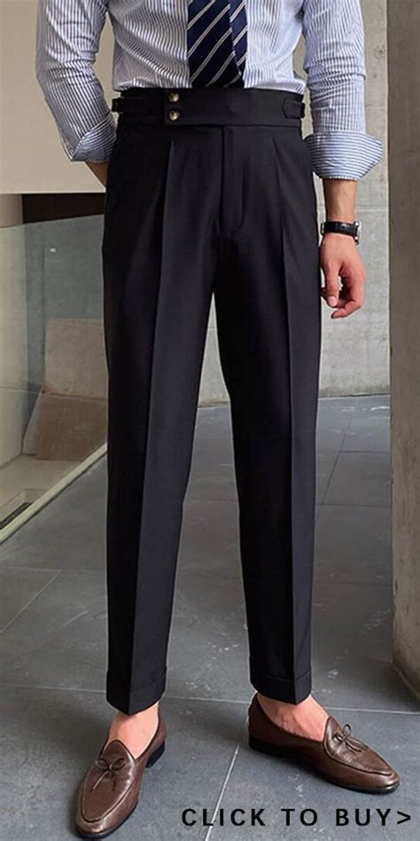 Straight Trousers Mens