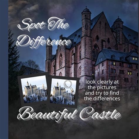 Spot The Difference - Beautiful Castle: Fun Activity For Adults - You ...