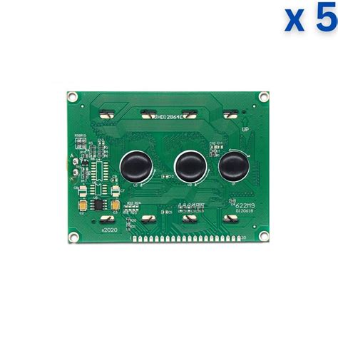 128 x 64 Blue Color LCD Display (JHD12864)