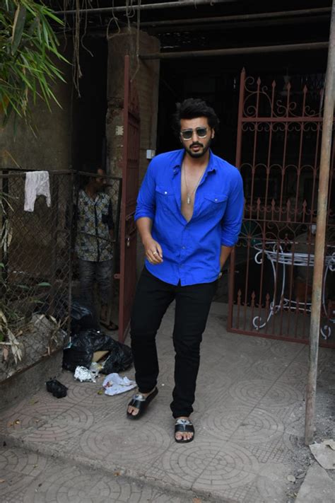 Arjun Kapoor Wore A Scary Pair Of 'Eagle Slip-Ons With A Bright Blue ...
