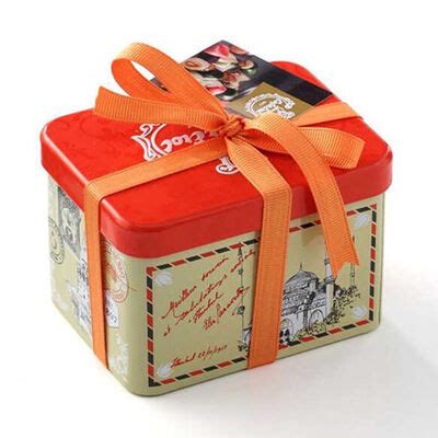 Assorted Istanbul Rock Candy in Tin Box , 7.1oz - 200g