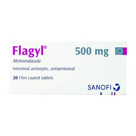 Flagyl 500 mg - 20 Tablets | Bloom Pharmacy