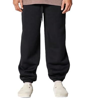 dockstreet Loose Baggy fit Joggers/Loose Soft Casual Lowers/Casual ...